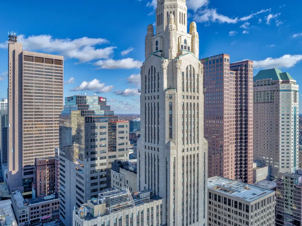 LeVeque Tower in downtown Columbus, Ohio